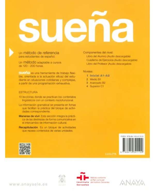 Дополнительное изображение книги «Nuevo Suena 1. A1-A2. Libro del Alumno»