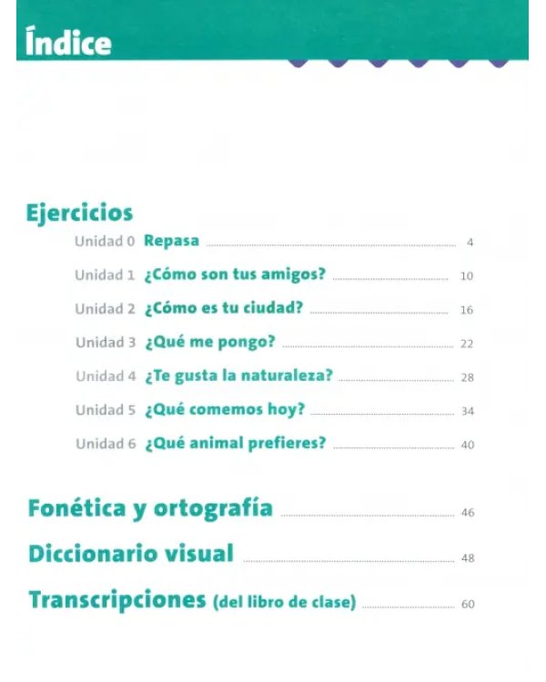 Nuevo ¿Español? ¡Por supuesto! 2 A2. Cuaderno de ejercicios
