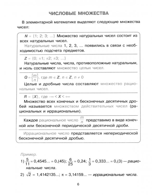 Алгебра и начала анализа в таблицах и схемах. 8-11 классы