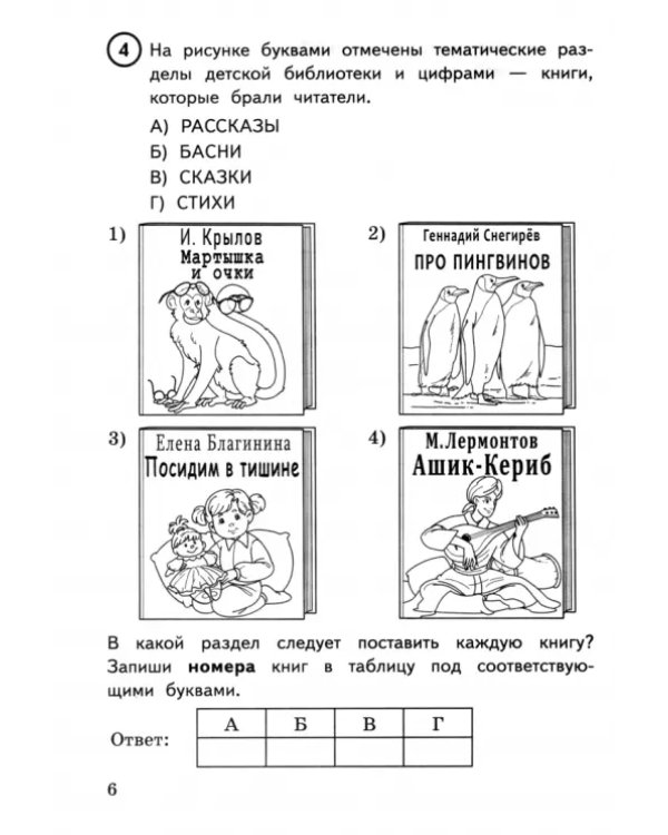 ВПР. Литературное чтение. 4 класс. 15 вариантов. Типовые задания