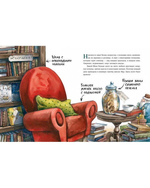 Книжная лавочка для мышки