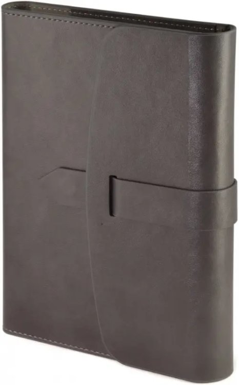 Ежедневник недатированный, 136 листов, А5, SENATE, СЕРЫЙ, с магнитным клапаном (3-213/05) Ежедневник недатированный, 136 листов, А5, SENATE, СЕРЫЙ, с магнитным клапаном (3-213/05)