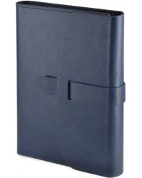 Ежедневник недатированный, 136 листов, А5, SENATE, СИНИЙ, с магнитным клапаном (3-213/03)