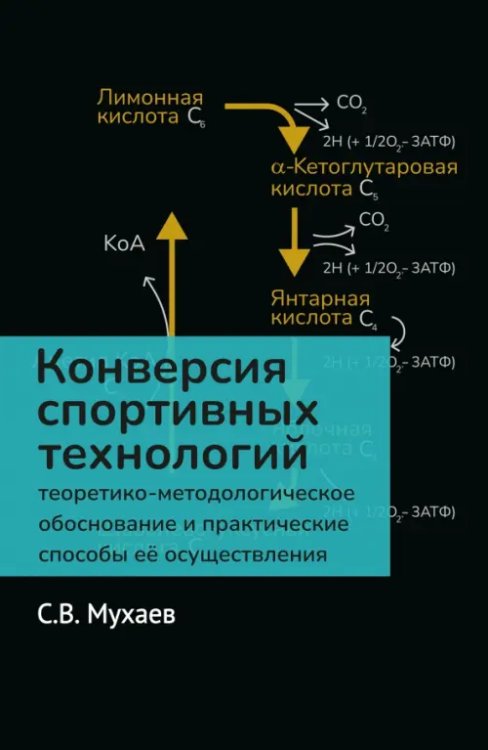 Обложка книги «Конверсия спортивных технологий. Теоретико-методологическое обоснование и практические способы» — Мухаев Сергей Владимирович, ISBN 9785907601536