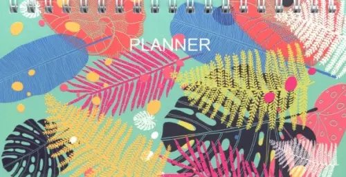 Планинг недатированный "Яркие листья" (64 листа, 165х85 мм) (47803) Планинг недатированный "Яркие листья" (64 листа, 165х85 мм) (47803)