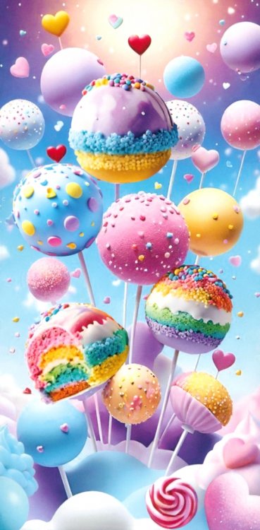 Конверт для денег Конфеты на палочке Конверт для денег Конфеты на палочке