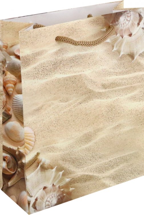 Пакет подарочный С ракушками Пакет подарочный С ракушками