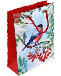 Пакет подарочный Снегирь