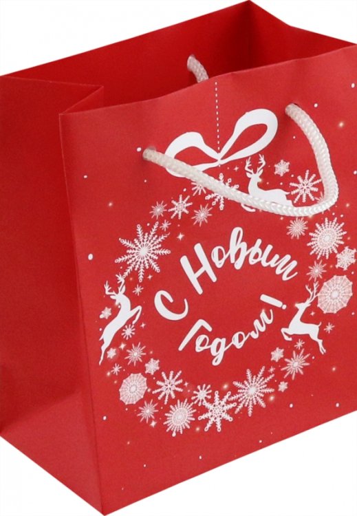 Пакет подарочный С Новым годом! Пакет подарочный С Новым годом!