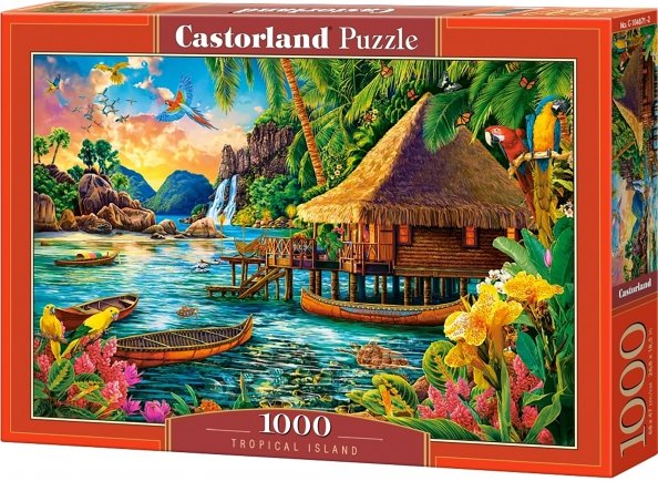 Puzzle, 1000 элементов Puzzle-1000 Тропический остров
