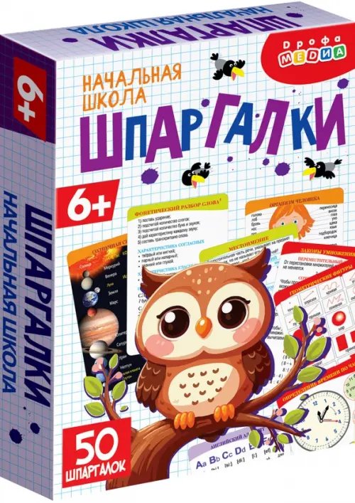 Карточные игры Помощь маме. Шпаргалки. Начальная школа