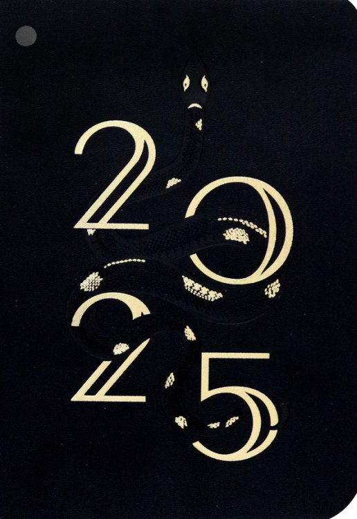 Ежедневники датированные Ежедневник датированный на 2025 год Кассандра. Чёрный, 176 листов, А5