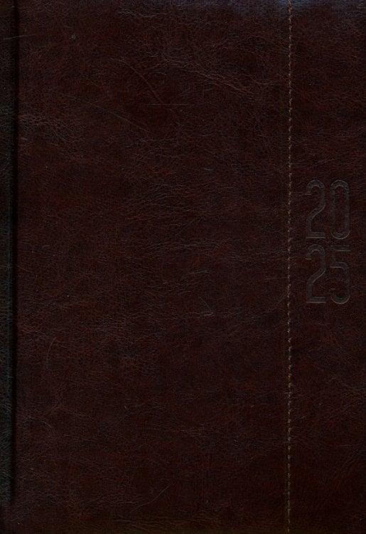 Ежедневники датированные Ежедневник датированный на 2025 год Сариф Эконом. Коричневый, 176 листов, А5