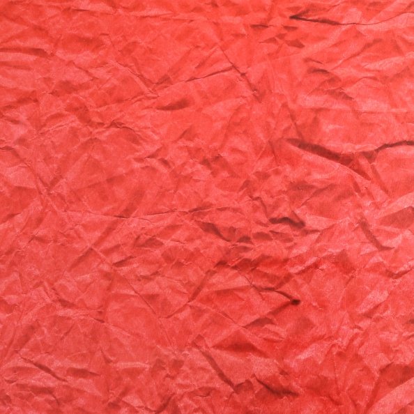 Бумага упаковочная красная, мятая Бумага упаковочная красная, мятая