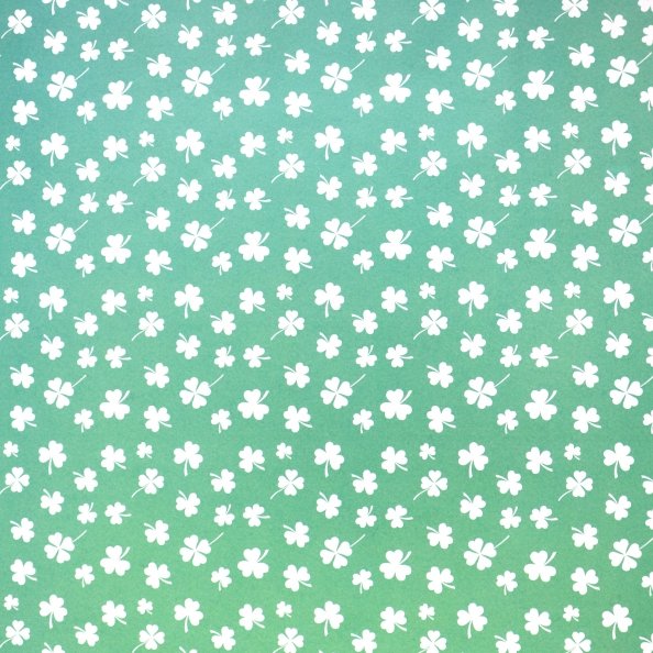 Бумага упаковочная Клевер