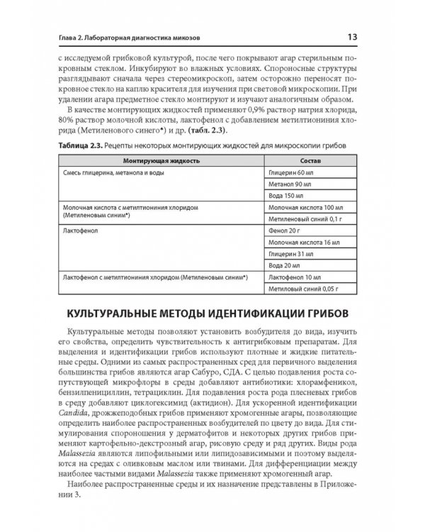 Атлас возбудителей грибковых инфекций