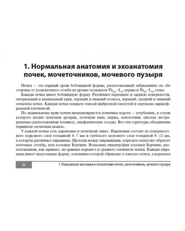 Дополнительное изображение книги «Клинические нормы. УЗИ почек и мочевыводящих путей»