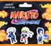 Обложка книги «Набор значков Naruto. Чибики Шиппуден Саске»