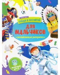 Раскраска "Найди и посчитай" ДЛЯ МАЛЬЧИКОВ (47304/У)