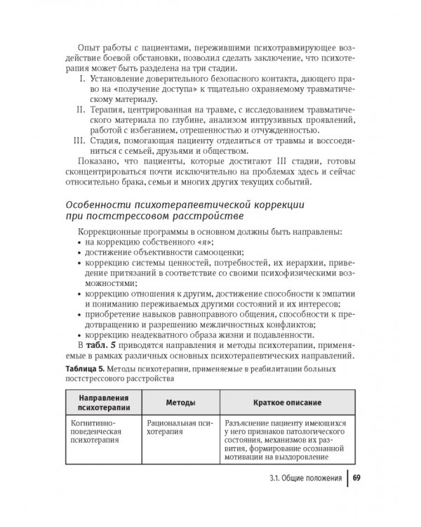 Медицинская реабилитация комбатантов с посттравматическим стрессовым расстройством. Руководство