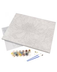 Картина по номерам с золотом на подрамнике Магия Цвета