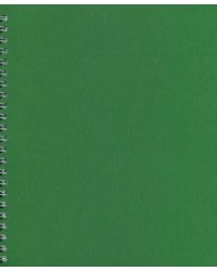 Тетрадь общая WOOD. Зеленая, 80 листов, А5, клетка, гребень