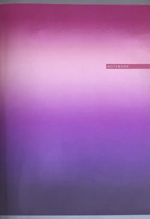 Тетрадь Лиловый градиент, 80 листов, А4 Тетрадь Лиловый градиент, 80 листов, А4