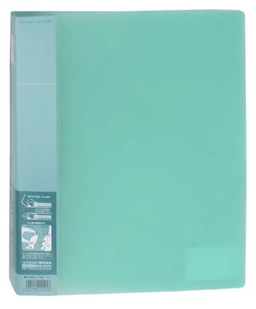 Папка на 2-х кольцах А4, зеленая (WE-FPS410 GN)