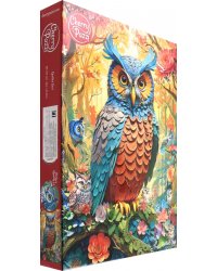 Puzzle-1000 Разноцветная сова