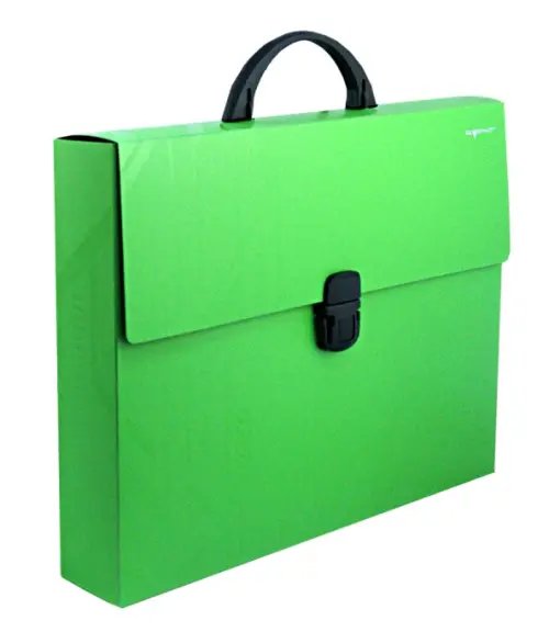 Портфель с ручкой DISCOVERY, зеленый