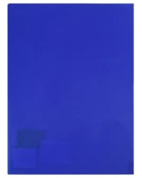 Папка-уголок А4 синий (WE-FC7505)