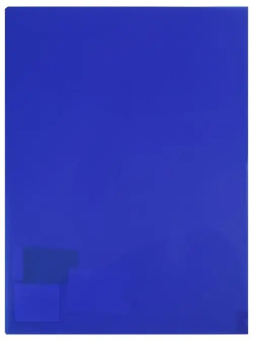 Папка-уголок А4 синий (WE-FC7505)