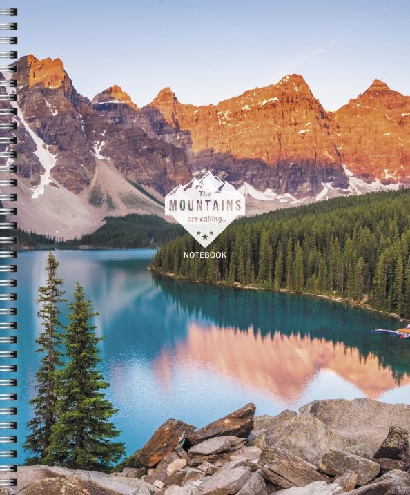 Тетради 40л-120л Тетрадь Горные вершины, 80 листов, клетка, в ассортименте