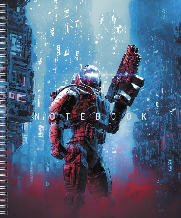 Тетради 40л-120л Тетрадь Survivors, 80 листов, клетка, в ассортименте