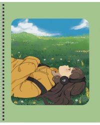 Тетрадь Summer, 96 листов, клетка, в ассортименте