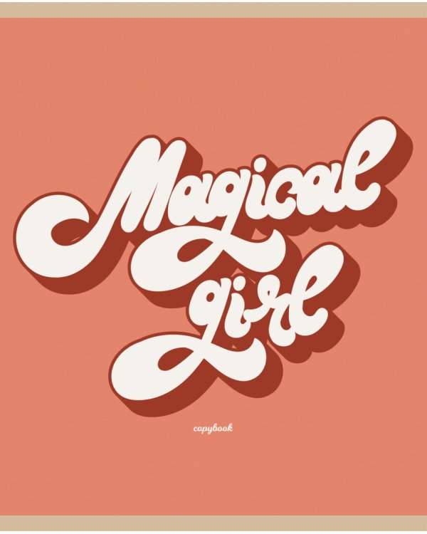 Тетрадь Стильная типографика, 80 листов, клетка, в ассортименте