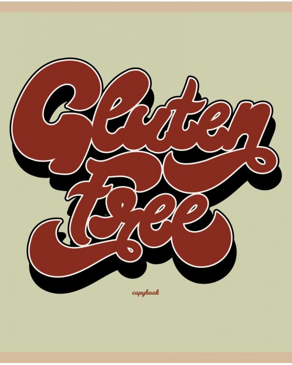 Тетрадь Стильная типографика, 80 листов, клетка, в ассортименте