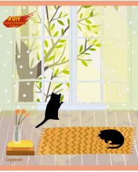 Тетрадь DIY Collection. Уют, 96 листов, клетка, в ассортименте