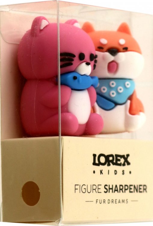 Набор точилок Kids Fur Dreams, 2 штуки Набор точилок Kids Fur Dreams, 2 штуки