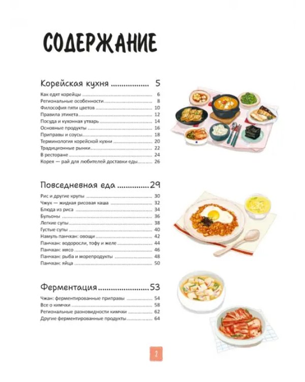 Корейская кухня в иллюстрациях