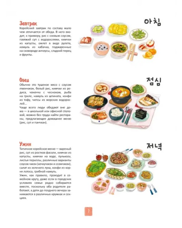 Корейская кухня в иллюстрациях