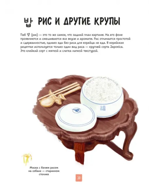 Корейская кухня в иллюстрациях
