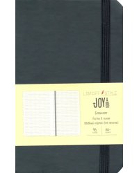 Блокнот &quot;Joy Book. Черный агат&quot;, 96 листов, А6- (БДБЛ6963396)