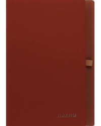 Ежедневник недатированный Twist. Румяный, 136 листов, А5