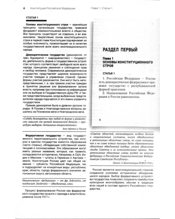 Конституция РФ. Подробный иллюстрированный комментарий