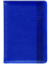 Ежедневник датированный на 2015 год &quot;Сариф&quot; (А6+, синий) (34293-15)