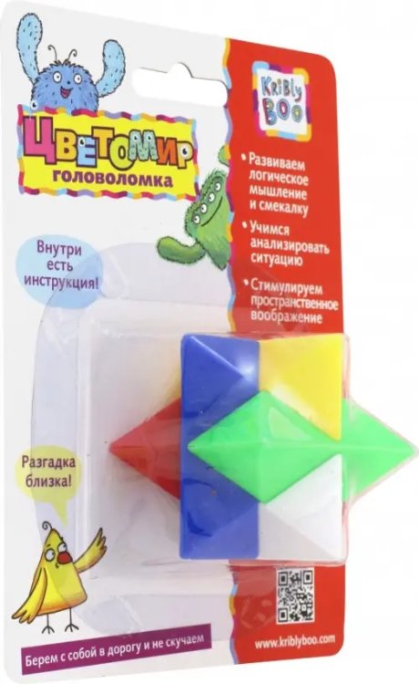 Головоломка &quot;Цветомир. Ёжик&quot; (68568)