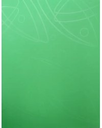 Папка с металлическим зажимом &quot;Galaxy&quot; (A4, салатовая) (GA07CLETT)