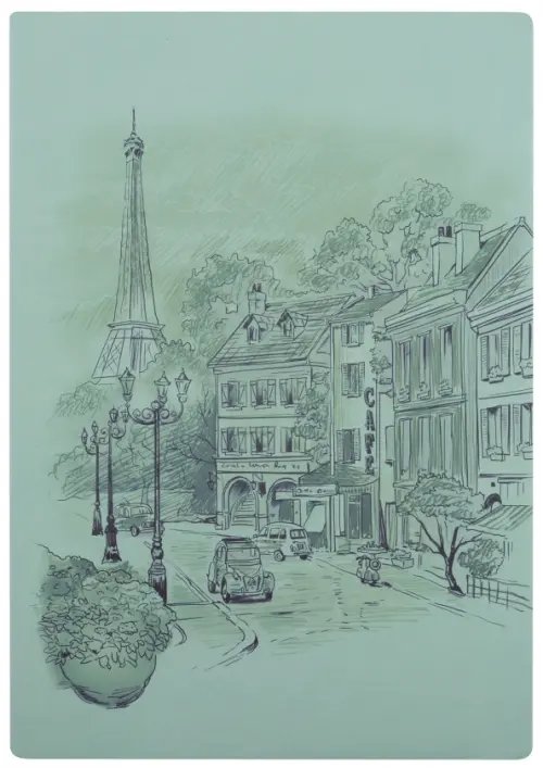 Ежедневники недатированные Ежедневник недатированный "Париж" (160 листов, А5) (45331)