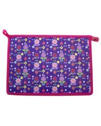 Папка для тетрадей &quot;Цветы на сиреневом&quot; (А4) (46628)